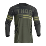 Thor Cross Shirt 2023 Pulse Combat - Army / Zwart
