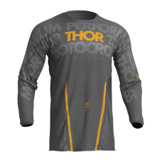 Thor Cross Shirt 2024 Pulse Mono - Grijs / Geel