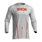 Thor Cross Shirt 2023 Pulse Mono - Licht Grijs / Oranje