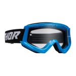 Thor Crossbril Combat Racer - Blauw / Zwart