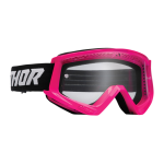 Thor Crossbril Combat Racer - Flo Roze / Zwart