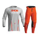 Thor Crosskleding 2023 Pulse Mono - Licht Grijs / Oranje