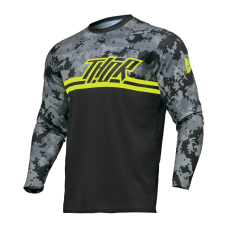 Thor Cross Shirt 2025 Sector Digi - Zwart / Camo