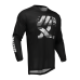 Thor Motocross Jersey 2025 Launchmode Brave - Black / Grey