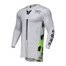 Thor Motocross Jersey 2025 Sportmode Riot - White / Acid