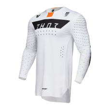 Thor Motocross Jersey 2025 Sportmode Rogue - White / Orange