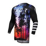 Thor Cross Shirt 2025 Sportmode SD - Zwart