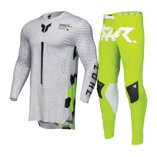 Thor Motocross Gear 2025 Sportmode Riot - White / Acid