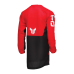Thor Youth Motocross Jersey 2025 Launchmode Forge - Red