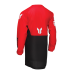 Thor Youth Motocross Jersey 2025 Launchmode Forge - Red