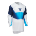 Thor Youth Motocross Jersey 2025 Launchmode Storm - White