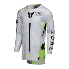 Thor Youth Motocross Jersey 2025 Sportmode Riot - White / Acid