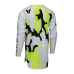 Thor Youth Motocross Jersey 2025 Sportmode Riot - White / Acid