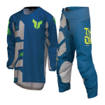 Thor Kinder Crosskleding 2025 Launchmode Forge - Blauw