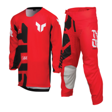 Thor Youth Motocross Gear 2025 Launchmode Forge - Red