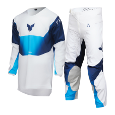 Thor Youth Motocross Gear 2025 Launchmode Storm - White