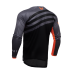 Thor Motocross Jersey 2025 Launchmode Air Raid - Charcoal / Black