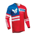 Thor Motocross Jersey 2025 Launchmode Patriot - Red / White / Blue