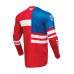 Thor Motocross Jersey 2025 Launchmode Patriot - Red / White / Blue