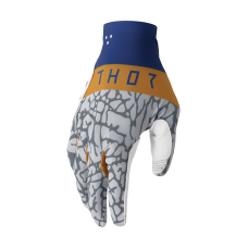 Thor Motocross Gloves 2025 Sportmode Bravo - Navy / Copper