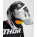 Thor Crosshelm Reflex Sport Carbon Brave - Grijs / Wit