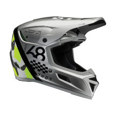 Thor Crosshelm Reflex Sport Riot - Grijs / Acid