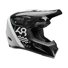 Thor Crosshelm Reflex Sport Riot - Zwart / Wit