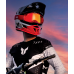 Thor Crosshelm Reflex Sport Strike - Zwart / Rood