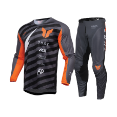 Thor Motocross Gear 2025 Launchmode Air Raid - Charcoal / Black