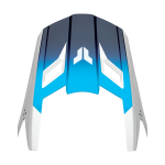 Thor Helmklep Fleet Storm - Wit / Navy