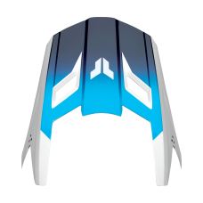 Thor Helmklep Fleet Storm - Wit / Navy
