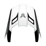Thor Helmklep Fleet Storm - Zwart / Wit