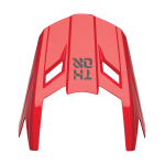 Thor Youth Helmet Visor Fleet Forge - Red