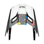 Thor Youth Helmet Visor Fleet Splat - Black