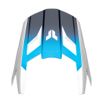Thor Youth Helmet Visor Fleet Storm - White / Navy