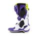 Alpinestars Crosslaarzen Tech 10 LE Dirt Studios - Wit / Paars / Geel Fluo