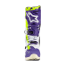 Alpinestars Crosslaarzen Tech 10 LE Dirt Studios - Wit / Paars / Geel Fluo