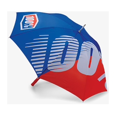 100% Paraplu Premium - Blauw / Rood
