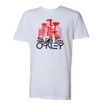 Oakley T-Shirt City Grip - Wit