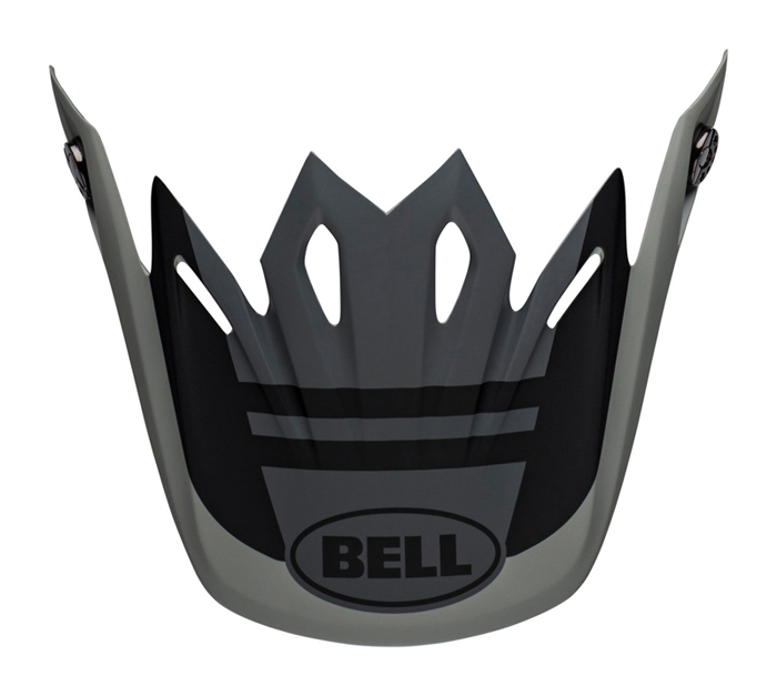Bell Helmklep Moto-9 Prophecy - Grijs / Zwart / Wit