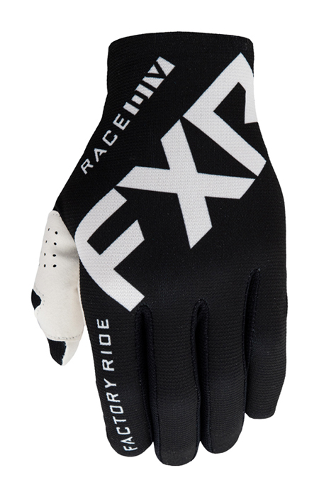 FXR Crosshandschoenen 2021 Slip-On Lite - Zwart / Wit