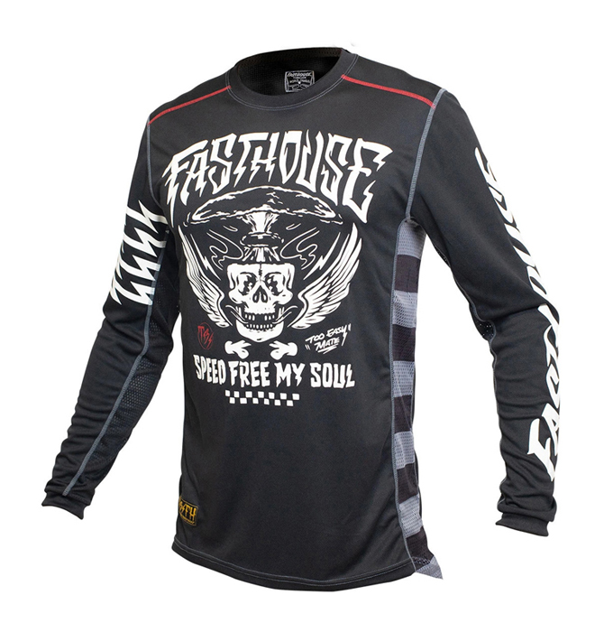 Fasthouse Cross Shirt 2021 Grindhouse Bereman - Zwart