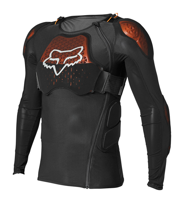 Fox Beschermings Shirt Lang Baseframe Pro D30 - Zwart