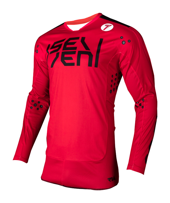Seven Cross Shirt 2020.2 Rival Biochemical - Rood / Wit