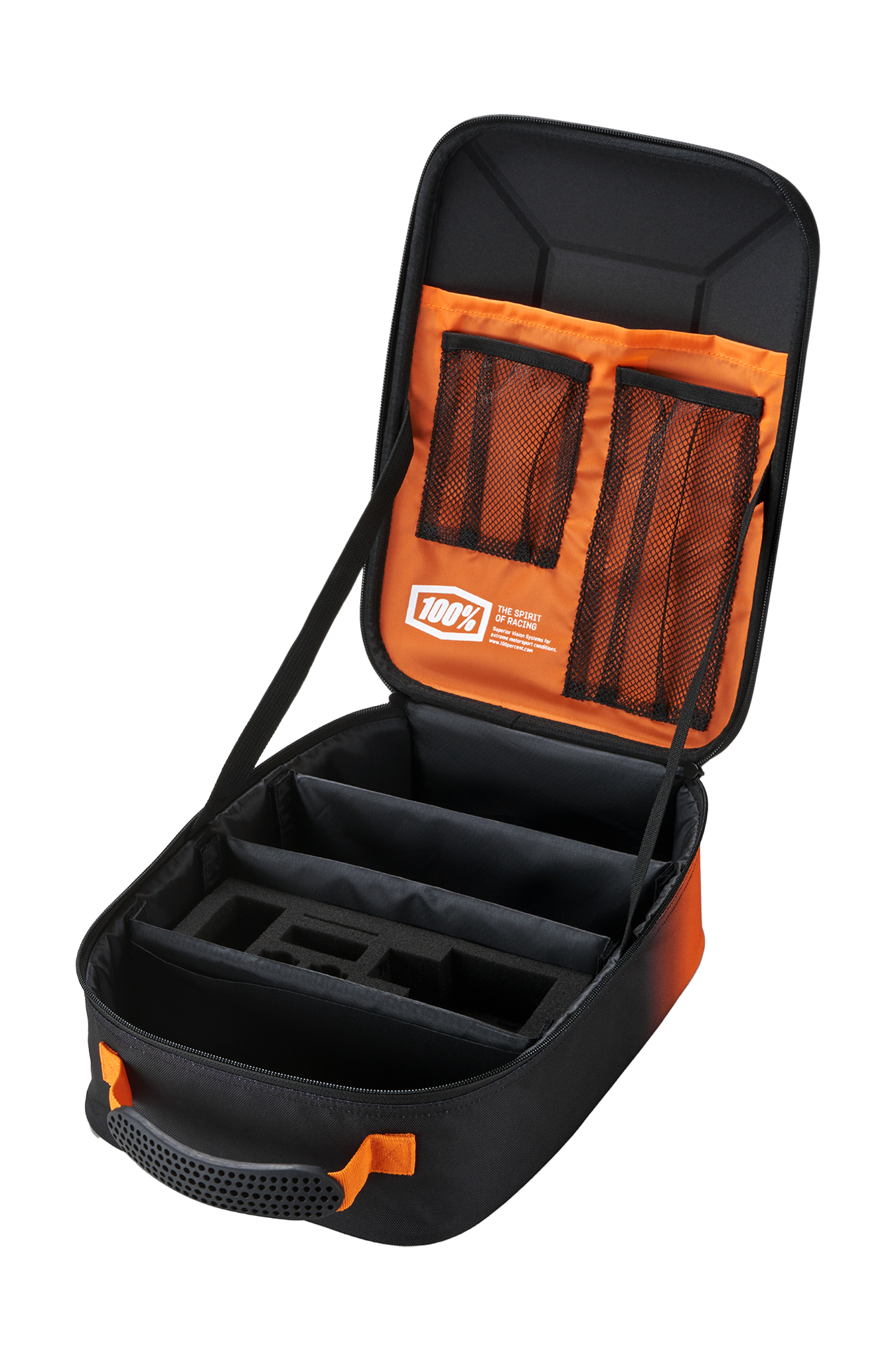 100% Brillentas Crush - Zwart / Oranje