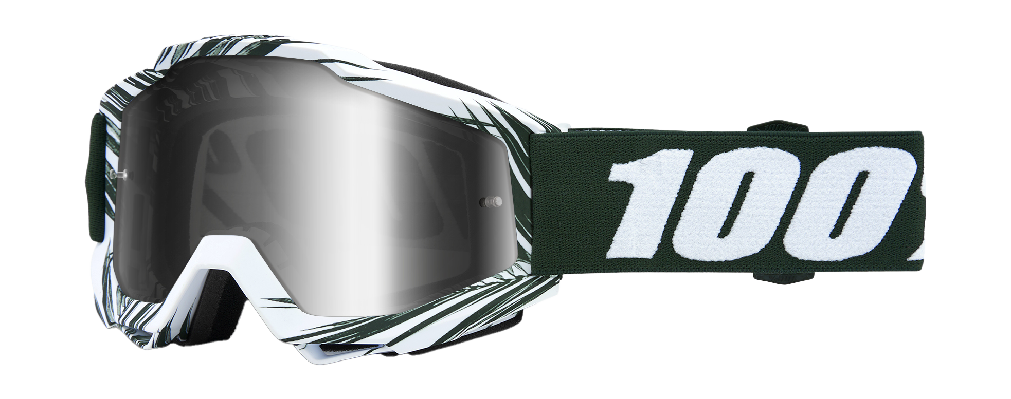 100% Crossbril Accuri 1 Bali - Spiegel Zilver Lens