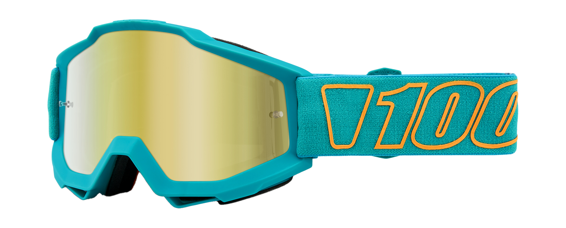 100% Crossbril Accuri 1 Galak - Spiegel Goud Lens