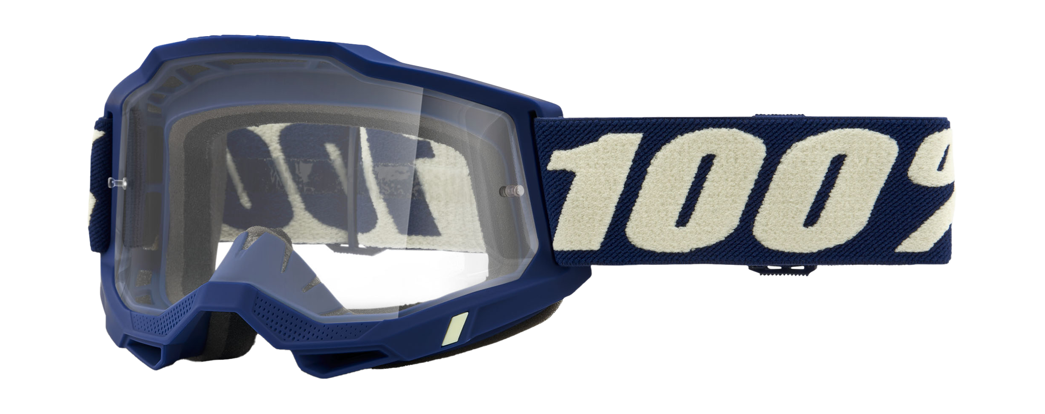 100% Crossbril Accuri 2 Deepmarine - Clear Lens