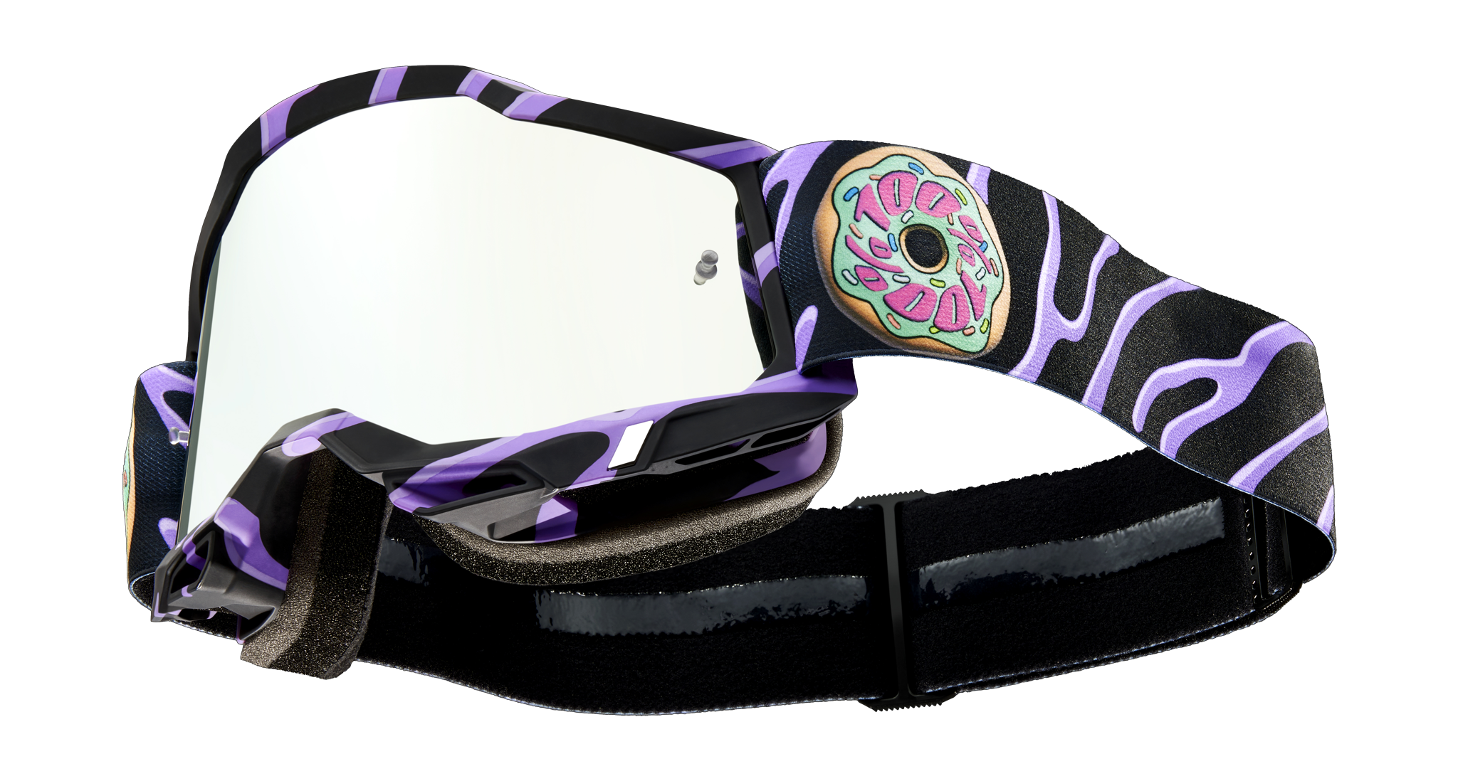 100% Crossbril Accuri 2 Donut Jett Lawrence - Spiegel Multi Lens - 6 Stuks