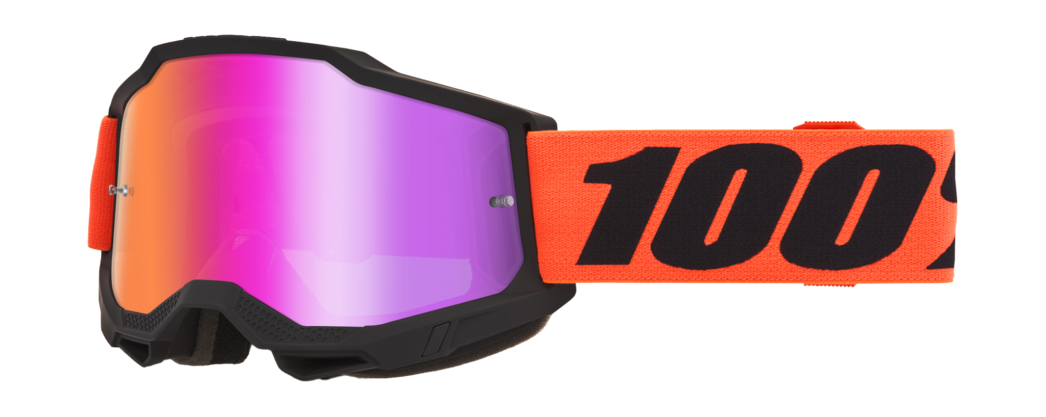 100% Crossbril Accuri 2 Ferran - Spiegel Donker Rood Lens